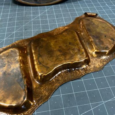 2 Copper Trays 