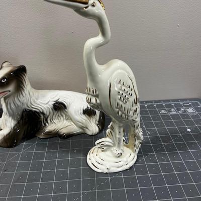 Birds and a DOG, Ceramics