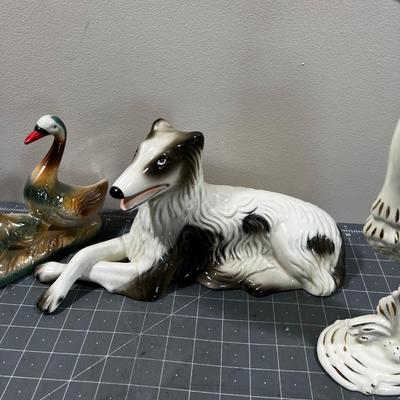Birds and a DOG, Ceramics