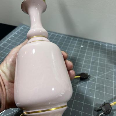Pink Porcelain Lamps