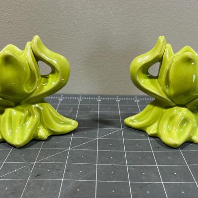 Clare Learner Candle Sticks MCM Chartreus Color