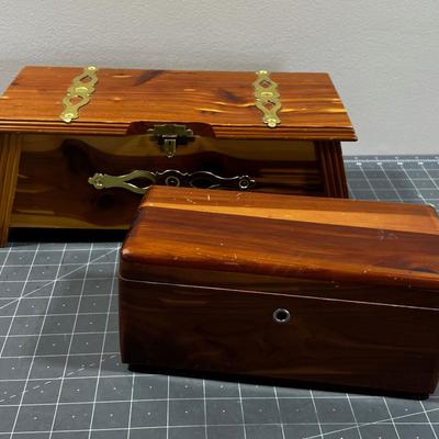 2 Cedar Boxes, Lane and Grand Canyon 