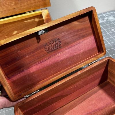 2 Cedar Boxes, Lane and Grand Canyon 