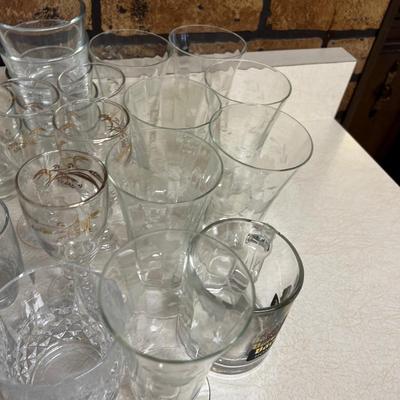LOTS OF Clear Glass 