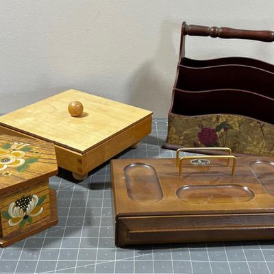 Wooden Dresser Boxes