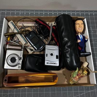 Misc. Lot Camera, Mitt Romney, Collectibles! 