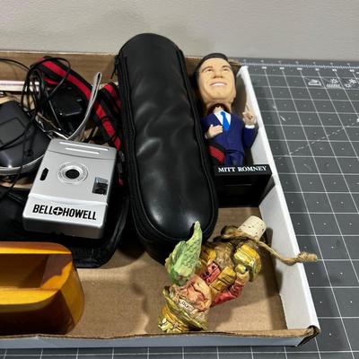 Misc. Lot Camera, Mitt Romney, Collectibles! 