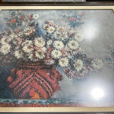 Grouping of Art Prints Framed 