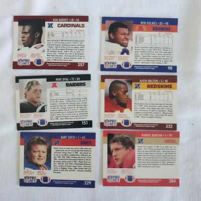 TWO BOXS OF FOOTBALL TRADING CARDS