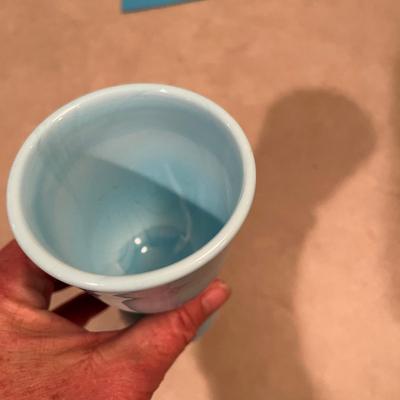 Rare Delphite Double Egg Cup