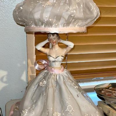 Antique Bonnet lamp