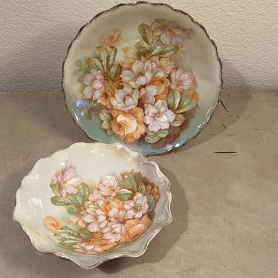 Two matching bowls