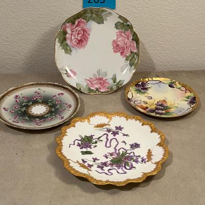 Lot of 4 Plates