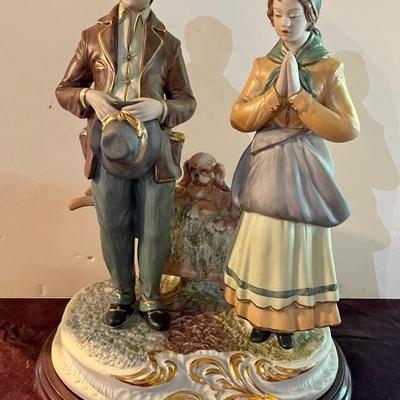 Man and woman Capodimonte