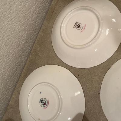 Lot of 6 Bone China Cups & Saucers