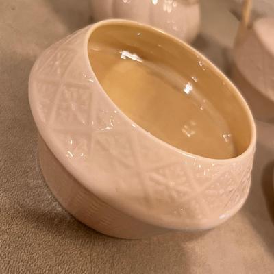 Belleek China Cream & Sugar sets