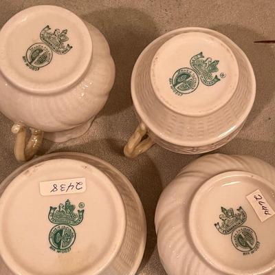 Belleek China Cream & Sugar sets