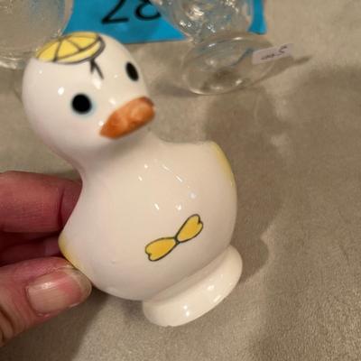 Chicken & Duck shaped egg cups