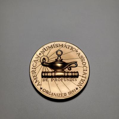 American Numismatic association Bronze commemorative award