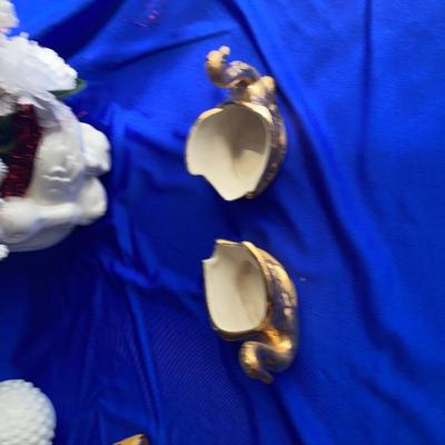 STANGOL GOLDEN GEESE AND AVON PORCELAIN