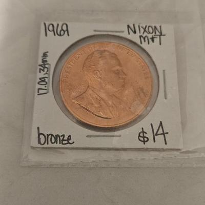 Nixon bronze medal