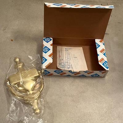Brass door knocker NIB