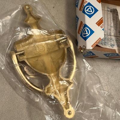 Brass door knocker NIB