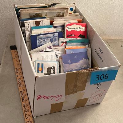 Box of Maps and brochures