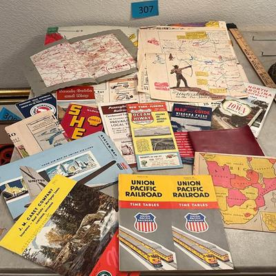 Antique Maps & Time Tables