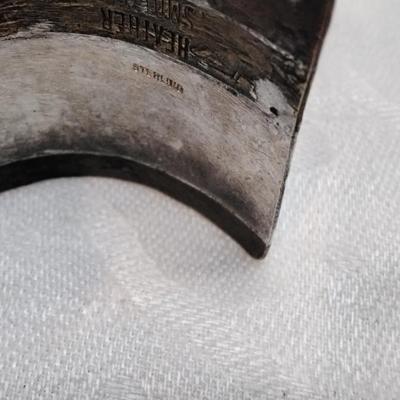 Heather Smotzer Custom Made Hammered And Designed 925/Copper Cuff 2.25" Bracelet