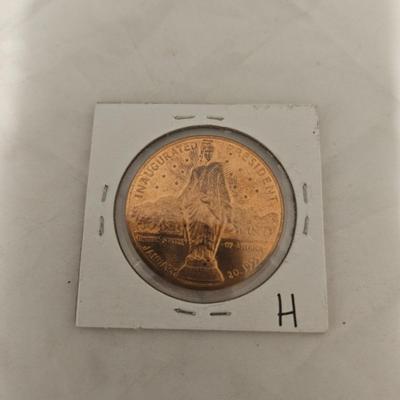 1953 Dwight D. Eisenhower bronze coin