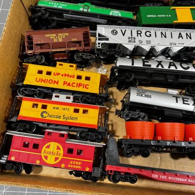 Lot of Train Cars 