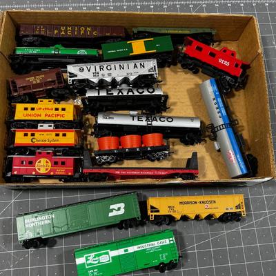 Lot of Train Cars 