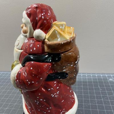 Giant Christmas Cookie Jar - Ho ho! 