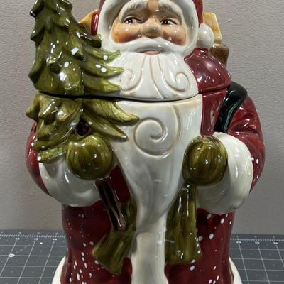 Giant Christmas Cookie Jar - Ho ho! 