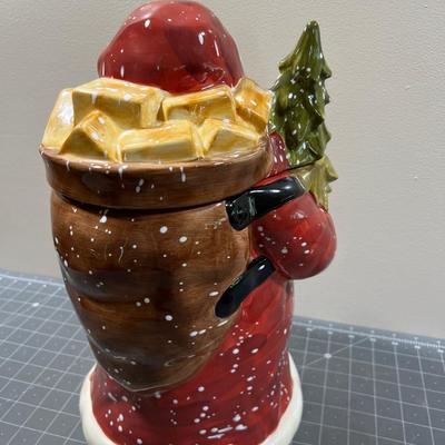 Giant Christmas Cookie Jar - Ho ho! 