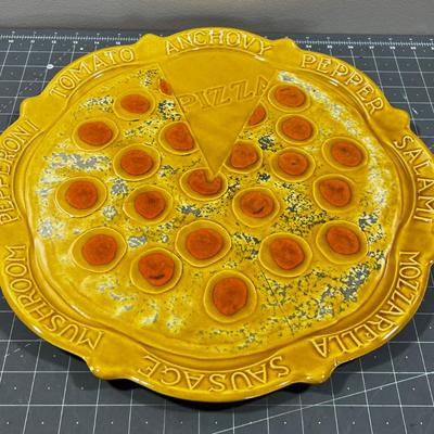 AWESOME Pizza Tray Ceramic 
