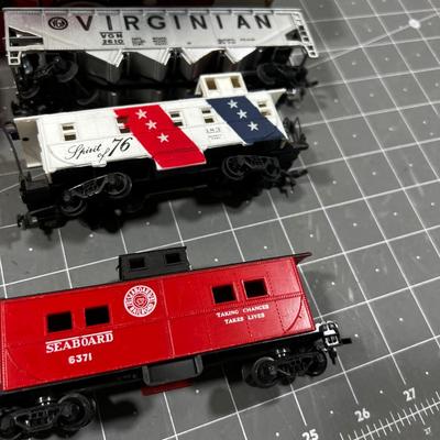 Large Lot of Train Cars