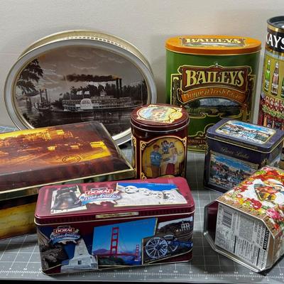 Large Lot of TINS 
