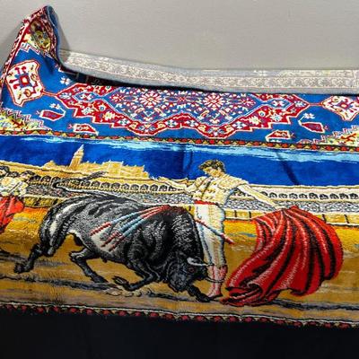 Magic Rugs; Bull Fighter and a Patterned one. 