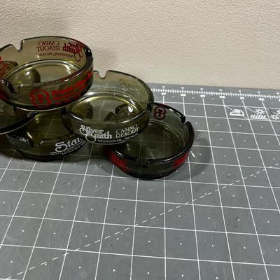 State Line and Silver Smith ASHTRAYS 