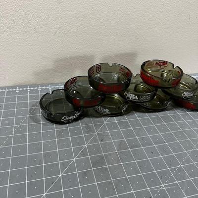 State Line and Silver Smith ASHTRAYS 