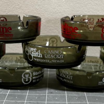 State Line and Silver Smith ASHTRAYS 
