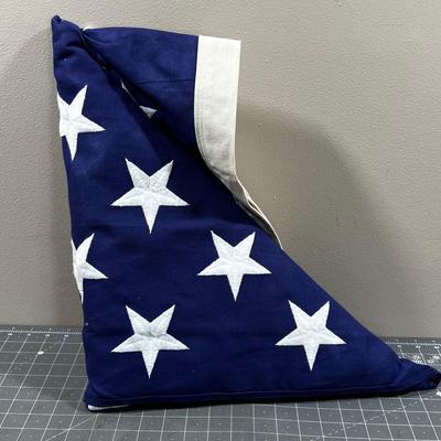 American 8 x 5 Cotton Embroidered Flag 50 Stars
