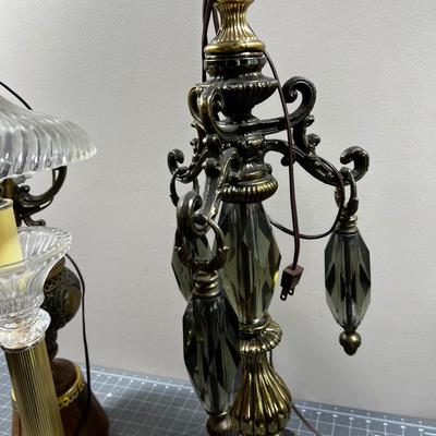 3 Decorator Lamps. - Statement Lamp