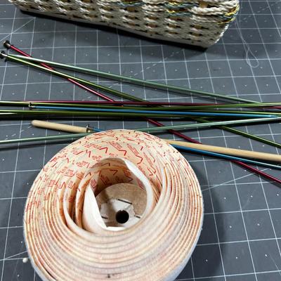 Sewing Basket with Notions etc. 