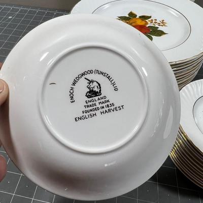 Enoch Wedgewood England English Harvest China 