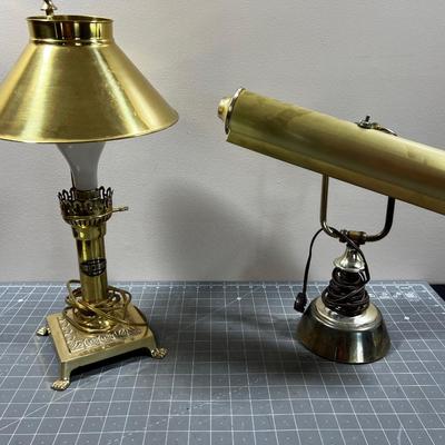 Desk BRASS Lamps 