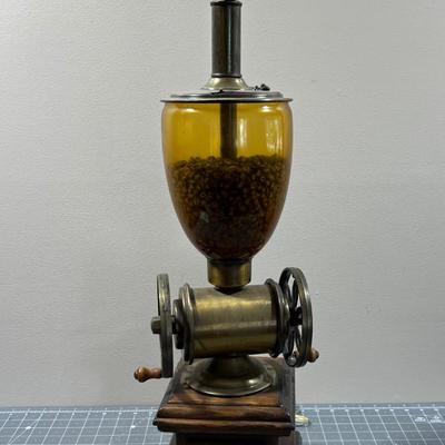 Coffee Grinder Lamp 