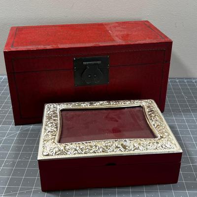 2 Keepsake Boxes 